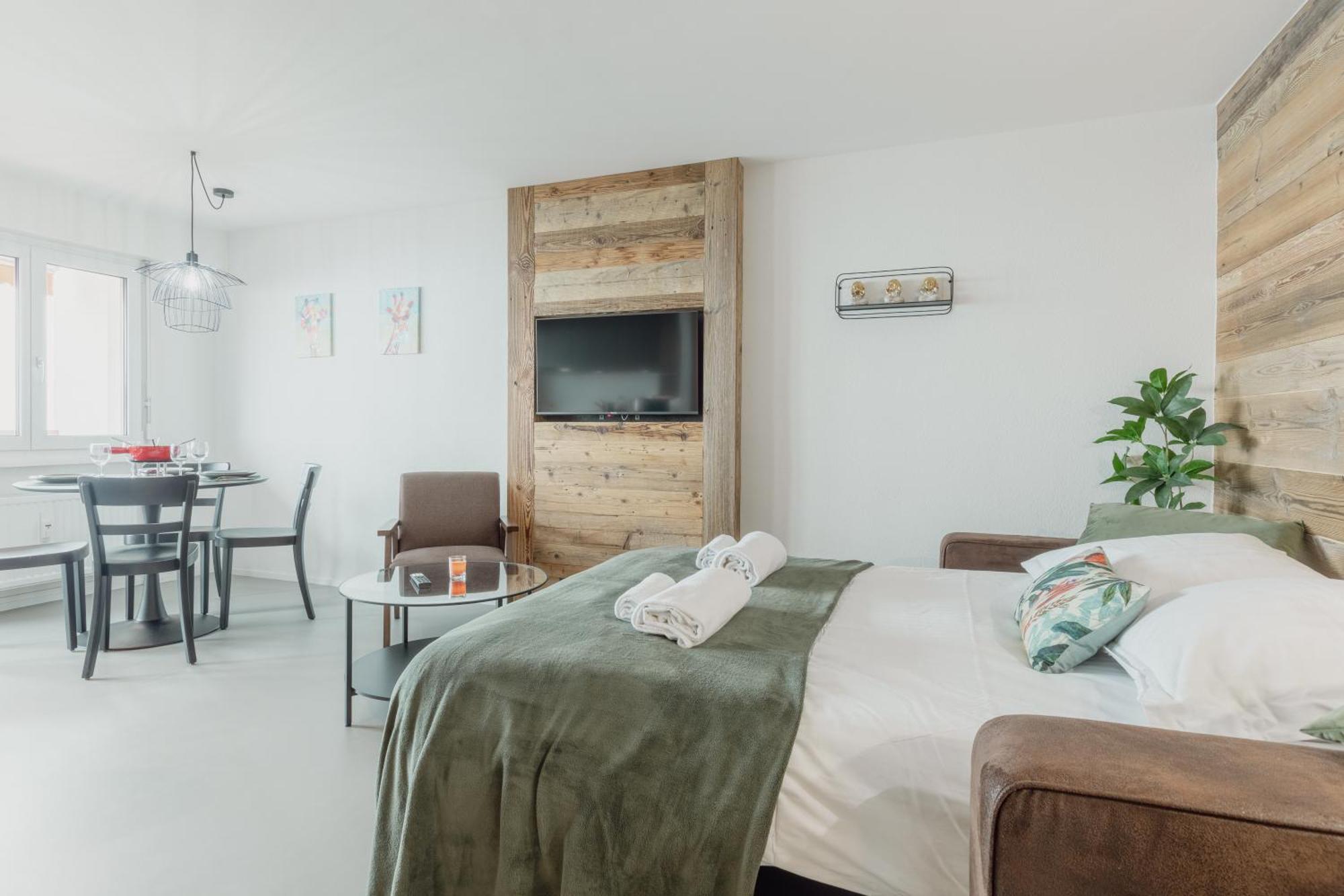 Magnifique Appartement Proche Du Centre كرانز مونتانا المظهر الخارجي الصورة