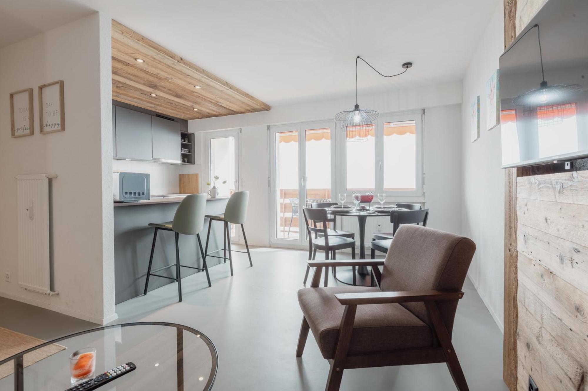 Magnifique Appartement Proche Du Centre كرانز مونتانا المظهر الخارجي الصورة